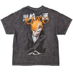 Ripple Junction Bleach Ichigo Hollow Form Anime Men's Graphic T-Shirt Mineral Wash Black X-Large