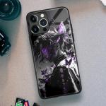 Anime Manga Case for iPhone 16 Pro Max Unique Art Design Glossy Tempered Glass Silicone Shockproof Protection Shell