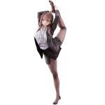 HBGIAY OL-chan Figure Original Anime Figure Girl Model 29cm White Shirt Styling Scale Figurine Anime Statue Collectibles