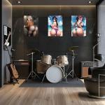 Babymiu Anime Sexy Hot Girl Wall Poster 8-Pack 11.5 x 16.5 INCH.Anime Gifts Merch Party Supplies Unframed Version HD Printing Poster for Kids Room Club Wall Art Decor