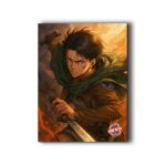 Attacck on Tittan Canvas Wall Art Decor by BCB Print | HD Printed & Wooden Framed Wall Art | Modern Wall Decor for Bedroom, Living Room, Office, Kids Room | Made in USA | 18"x24" Set of 1