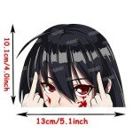 Anime Akame Peeking Vinyl Car Decal Sticker