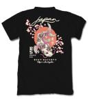 Riot Society Japan Koi Tattoo Blossom Mens T-Shirt - Black, XX-Large