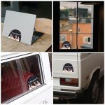 Anime Akame Peeking Vinyl Car Decal Sticker