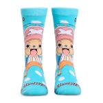Odd Sox - One Piece Tony Tony Chopper Mens Crew Socks - Cute Anime Character Design - Straw Hat Pirate Manga Art - Unisex Large - Gift Socks