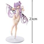 MABAIUDE Eve Body Harness Figure, 23cm Anime Figure Illustration Character Eve Statue Sexy Girl Figurine, Head Changeable, PVC Desktop Decoration Collectibles