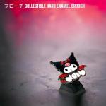 Anime Pin Enamel Dog Pins Japanese Cat Pins hard enamel Kitty Pin collectable Cute Demon Decor Enamel Kawaii gift Anime Cosplay Metal Backpack Accessory Decoration (Demon)