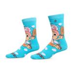 Odd Sox - One Piece Tony Tony Chopper Mens Crew Socks - Cute Anime Character Design - Straw Hat Pirate Manga Art - Unisex Large - Gift Socks