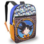 Dragon Ball Z Backpack with Lunch Box - Bundle with 16” Anime Backpack, Lunch Bag, Stickers, Water Bottle, More | Dragon Ball Z School Bag for Kids, Boys, Girls