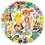 50pcs Cartoon Anime Stickers Mixed Pack,Anime Sticker for Teens Waterproof Stickers for Water Bottle Laptop Luggage Helmet Skateboard Guitar (CWJL-68)