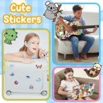 Cute Animal Stickers Pack - 105 Waterproof Stickers