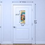 One Piece Anime Wall Scroll, Japanese Version Wanted Posters Collection, Decorative Art Print with Hanging Accessories, 27.5" L x 9.8" W (Tony Chopper)