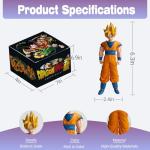 Anime Super Hero Action Figures Set, Collectible Warrior Figurines, 7.8Inch Energy Style Character Models for Display, Party Favors & Gift Collection (8PCS)