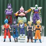 Anime Super Hero Action Figures Set, Collectible Warrior Figurines, 7.8Inch Energy Style Character Models for Display, Party Favors & Gift Collection (8PCS)
