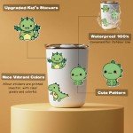 Cute Animal Stickers Pack - 105 Waterproof Stickers