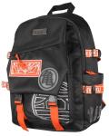 Bioworld Dragon Ball Z Anime King Kai and Hermit Turtle Kanji Travel Backpack With Padded Tech Pocket For Women For Men