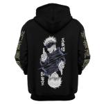 Gojo Satoru Hoodie Costume Cosplay Sweatshirt Sweater 3D Novelty Hooded Pullover for Men Women