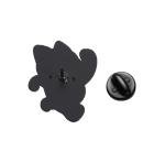 Turbo Granny Cat Pins for Backpacks Funny Cartoon Anime Cat Cute Hilarious Broochs Lapel Pins Clip Badges 3PCS (Style A)