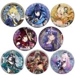 TaiCy Double Flash Badge - 5.8cm Character Badges,Pin Brooch for Collectors (Badge-3)