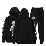 ACEFAST INC Cool Satoru Itadori Yuji Nobara Harajuku Anime Unisex Hoodie Pullovers Sweatpants 2 Pieces Set