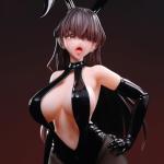 Wahohousee Anime Figures 17.72in 1/4 Scale Girl Figure with Tracking Eyes, Cute Bunny Girl Figure PVC Model Collection Model, Anime Fans Desktop Decoration Gift for Adults