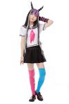 JRCRIN Mioda Ibuki Cosplay Costume High School Uniform Outfit White