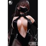 Wahohousee Anime Figures 17.72in 1/4 Scale Girl Figure with Tracking Eyes, Cute Bunny Girl Figure PVC Model Collection Model, Anime Fans Desktop Decoration Gift for Adults