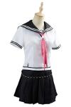 JRCRIN Mioda Ibuki Cosplay Costume High School Uniform Outfit White