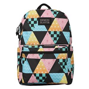 Demon Slayer Character Print Laptop Backpack