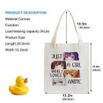 Just A GL Who Loves Anime Tote Bag