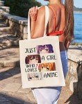 Just A GL Who Loves Anime Tote Bag