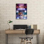 Yuji Gojo Anime Canvas Wall Art Print 16x24in