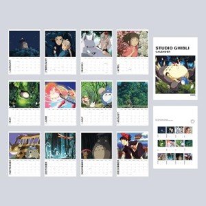 Studio Ghibli 2025 Art Calendar & Wall Prints