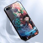 Anime iPhone Case for SE (2020/2022) - Black
