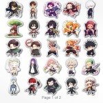 50 Pcs Trendy Anime Sticker Pack for All