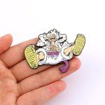 Luffy Gear 5 Enamel Pins - Anime Brooches