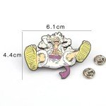 Luffy Gear 5 Enamel Pins - Anime Brooches