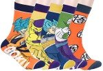 Dragon Ball Z 5 Pack Crew Socks Set