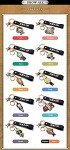 One Piece Fish-Man Island Saga Keychain Collection