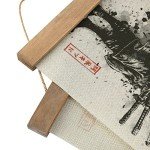 Anime Wall Art Scroll with Wooden Frame 13x20in