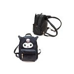 Kawaii Anime Doll Mini Backpack - Black