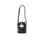 Kawaii Anime Doll Mini Backpack - Black