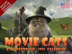 2025 Movie Cats Wall Calendar by Vincent Hie