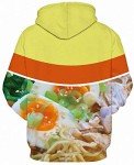 Cute 3D Ramen Chicken Noodle Hoodie X-Large