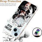 Anime iPhone 13 Clear Case - Soft & Shockproof