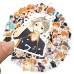 Haikyuu!! 52-Piece Cute Anime Sticker Set