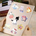 120 Pcs Cute Anime Waterproof Sticker Pack