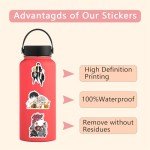 Anime Water Bottle Sticker Pack - 55 Designs