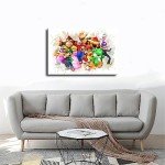 Mario Bros Anime Poster for Boys' Room 12x18