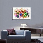 Mario Bros Anime Poster for Boys' Room 12x18